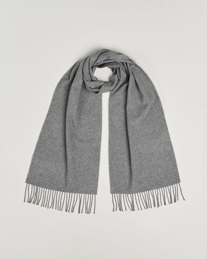 Gant Wool Scarf Mid Grey – Grey