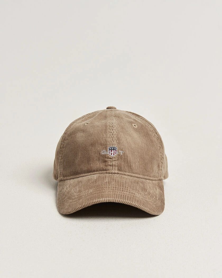  Gant Corduroy Cap Warm Khaki – Beige