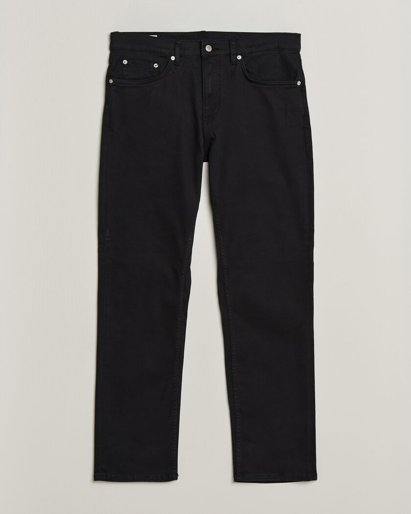 Gant Regular Fit Moleskin 5-Pocket Pants Black – Black