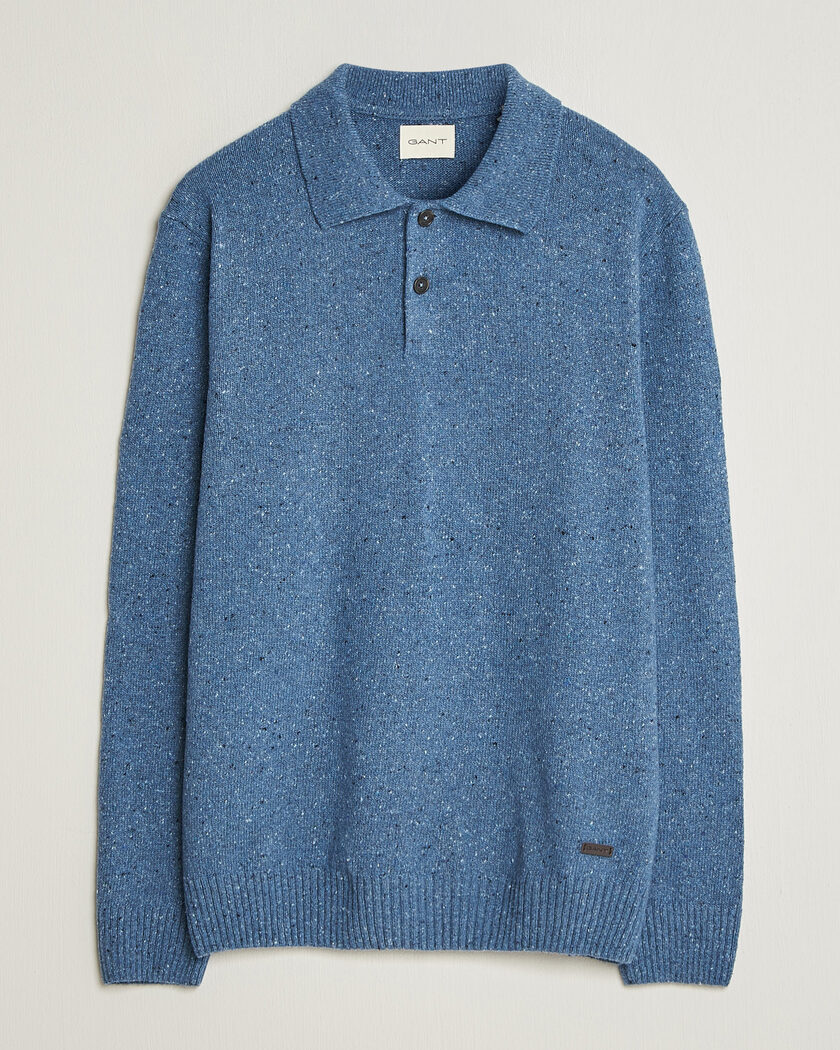 Gant Neps Wool Polo Blue Horizon – Blue