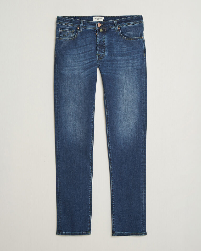 Jacob Cohën Bard Slim Fit Stretch Jeans Mid Blue – Blue