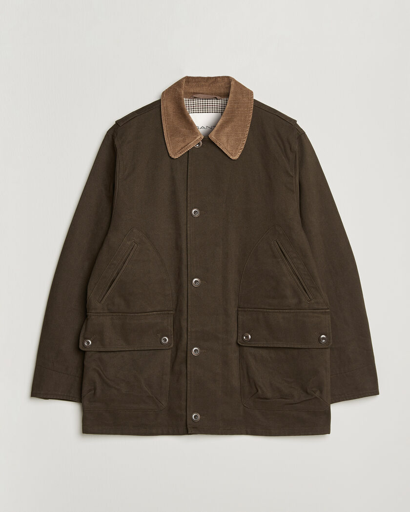 Barbour Lifestyle Classic Bedale Jacket Olive at CareOfCarl.com