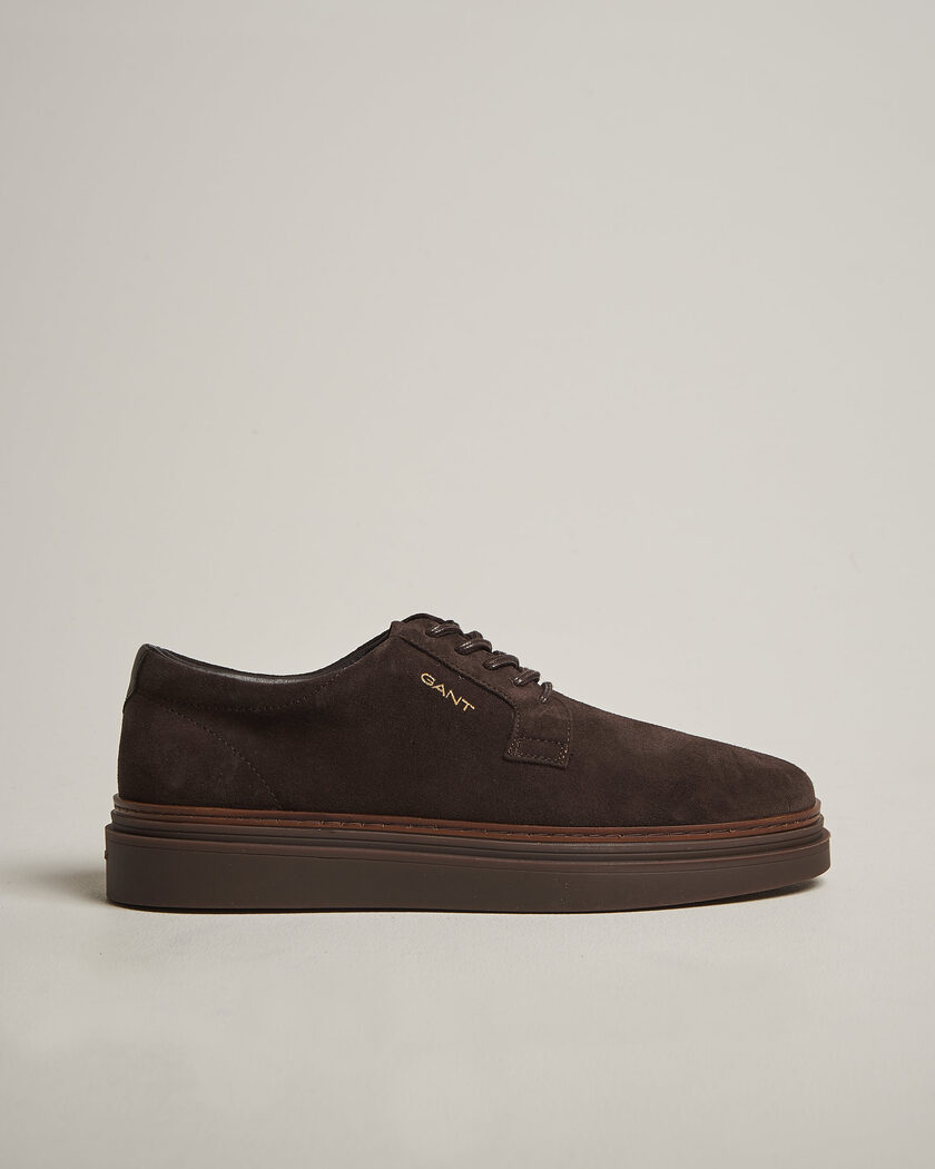 Gant Kinzoon Suede Derby Sneaker Espresso Brown – Brown