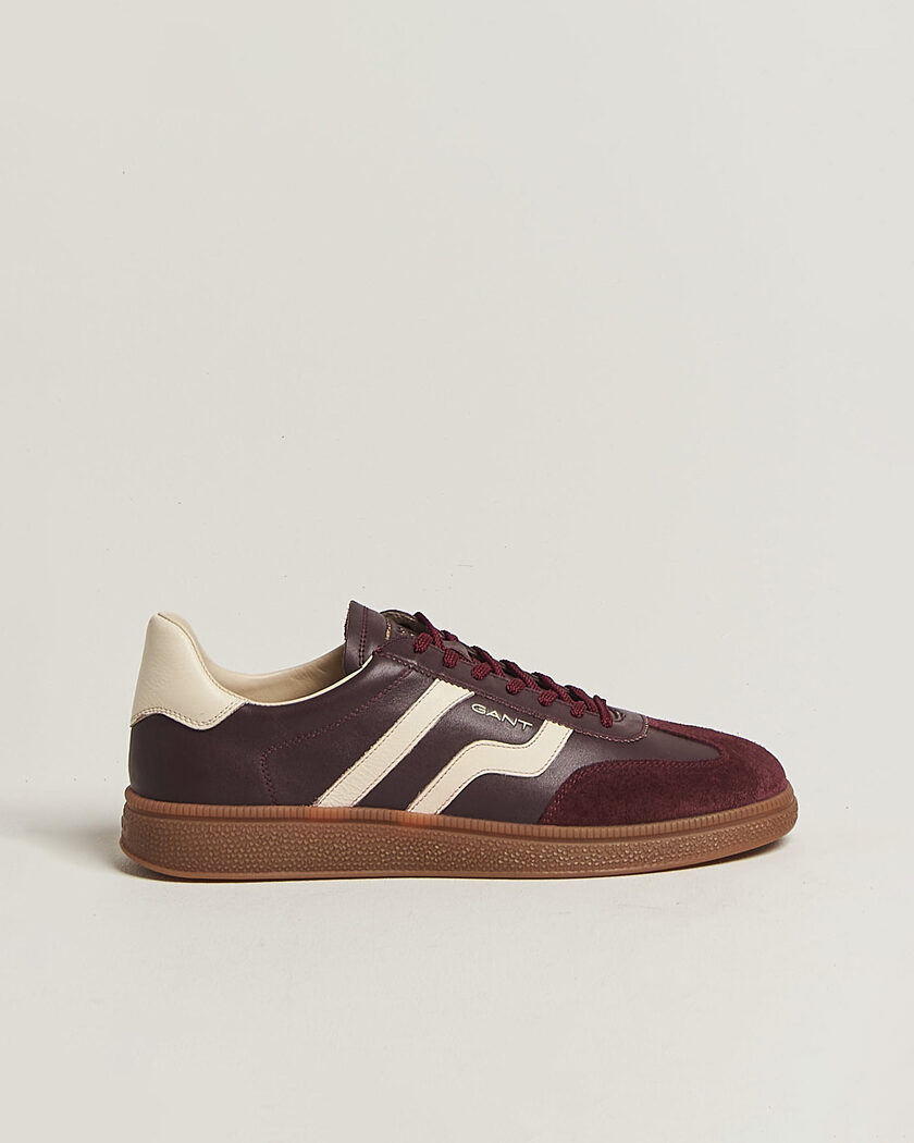 Gant Cuzmo Leather/Suede Sneaker Port Wine – Red