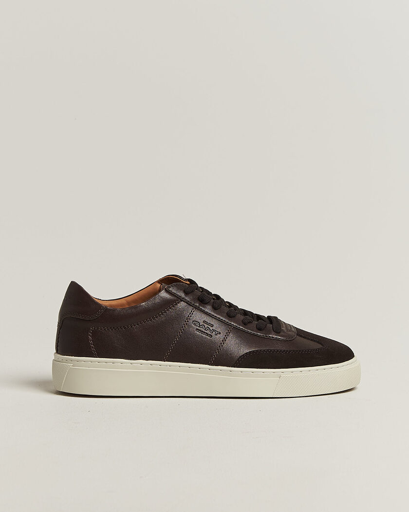 Gant Mc Julien Leather/Suede Sneaker Dark Brown – Brown