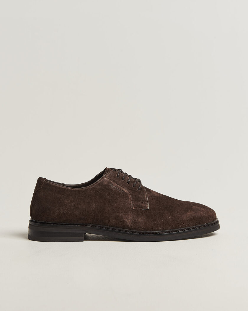 Gant Bidford Suede Derby Ebony Brown – Brown