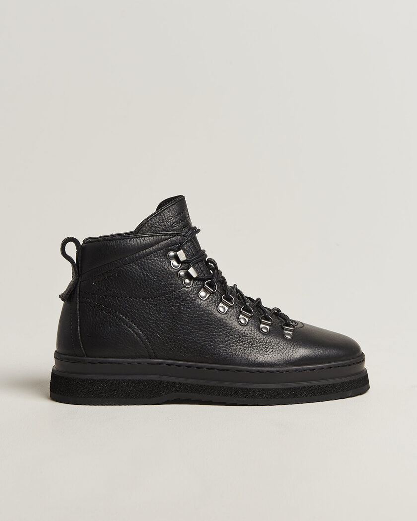 Gant Blistown Shearling Leather Boot Black – Black