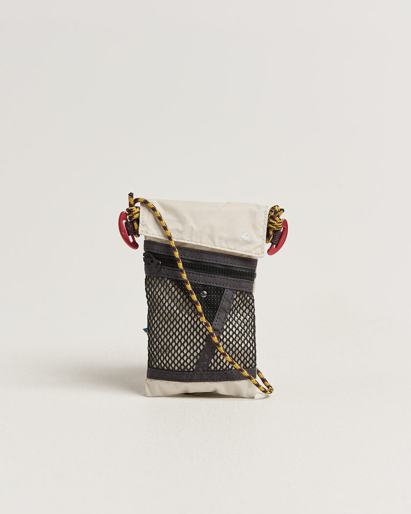 Klättermusen Algir Lanyard Pocket Bag Putty Grey – Grey