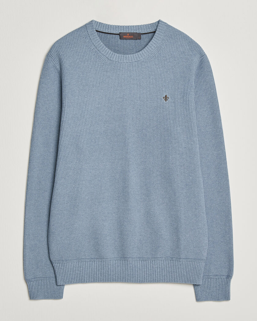 Morris Colin O-Neck Light Blue – Blue