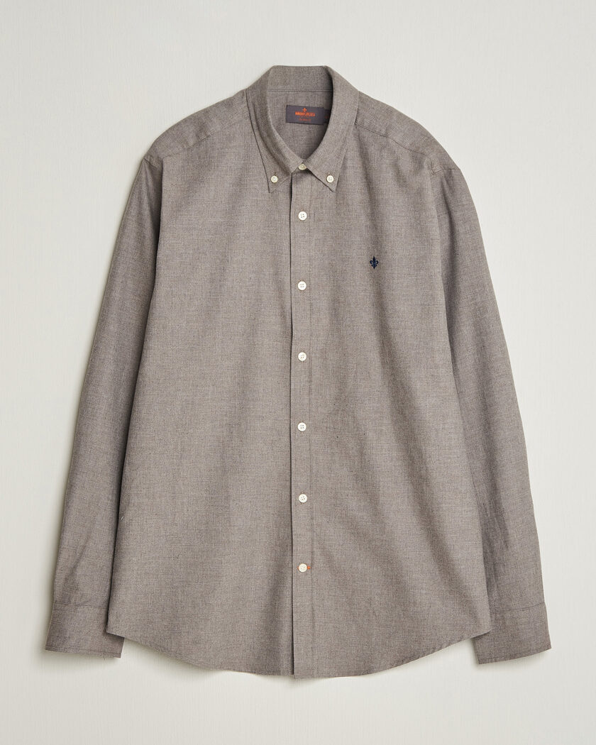 Morris Watts Flannel Shirt Grey – Grey