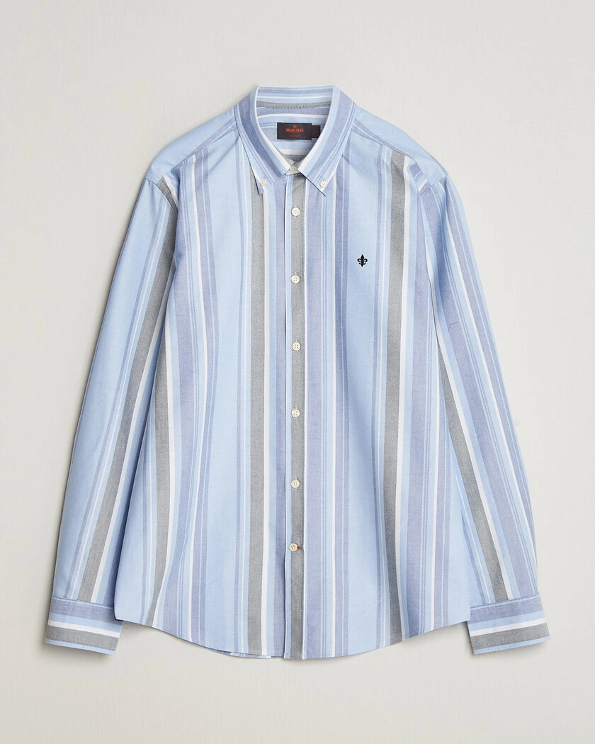  Morris Happy Oxford Shirt Blue – Blue