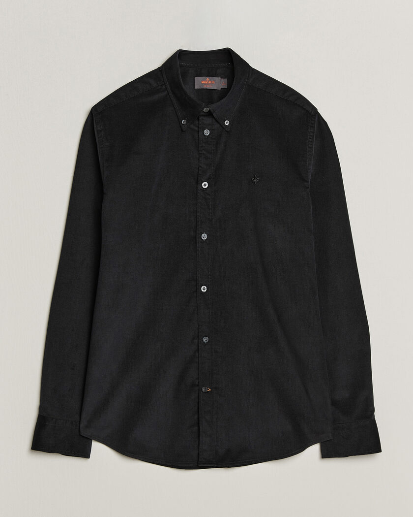 Morris Douglas Cord Shirt Grey – Grey