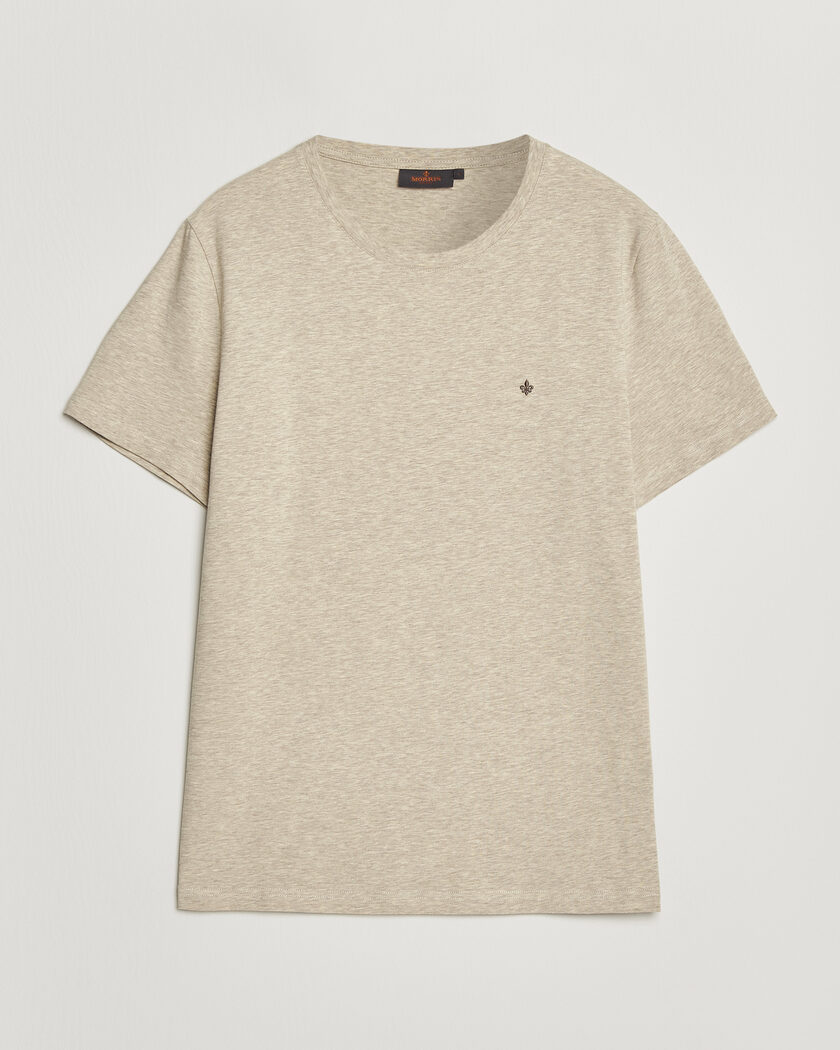  Morris James Crew Neck T-Shirt Khaki – Beige