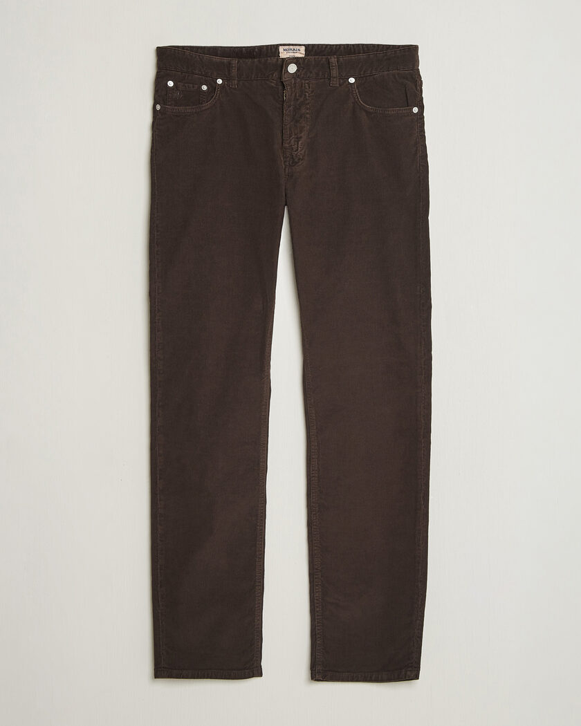 Morris James Cord 5-Pocket Pants Brown – Brown