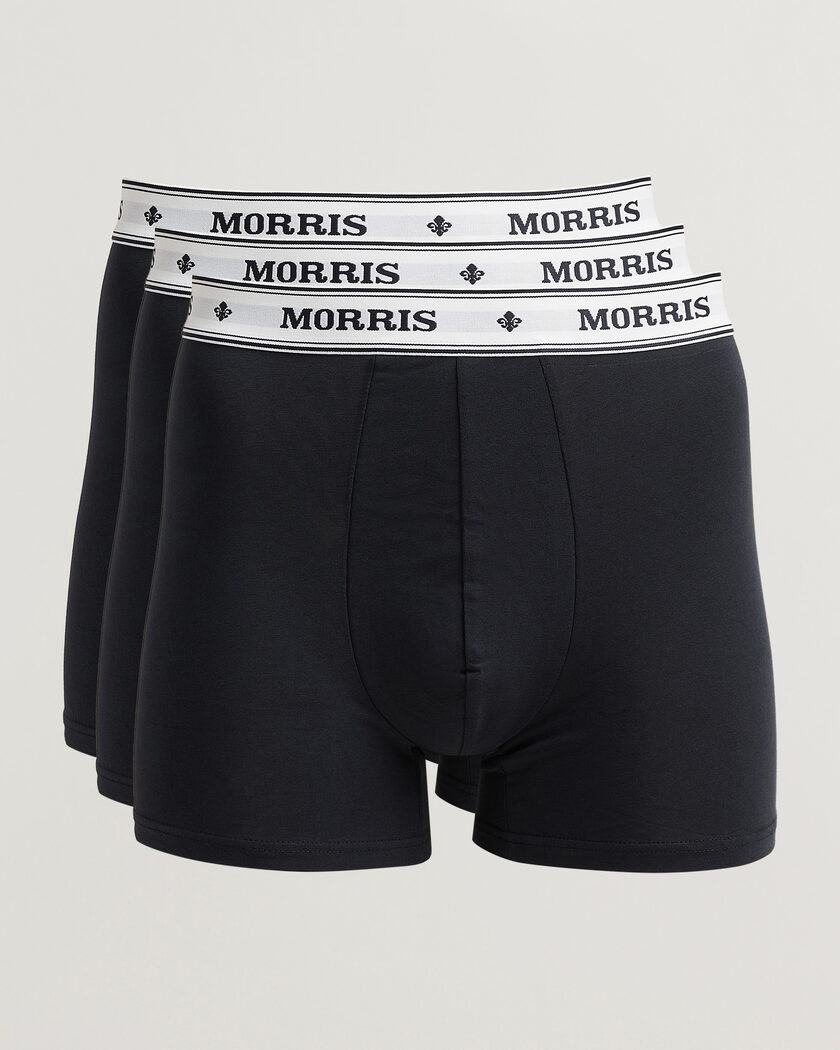 Morris Boxer Brief 3-Pack Old Blue – Blue
