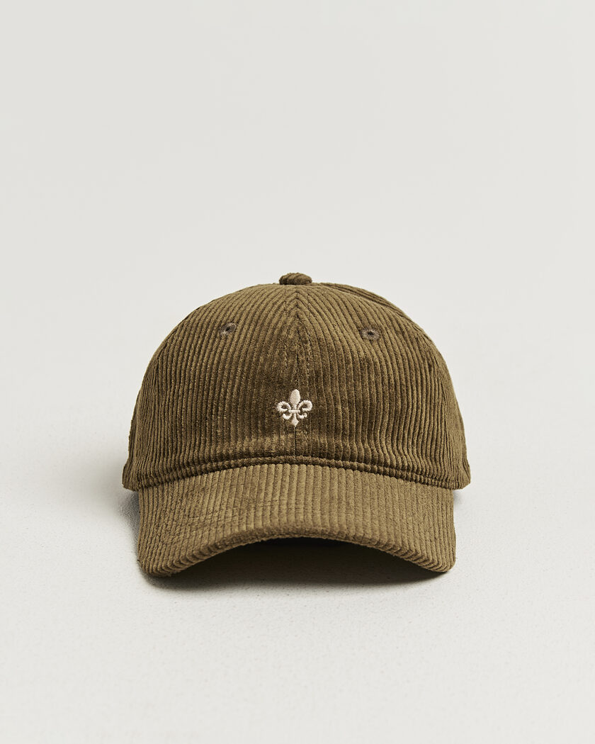 Morris Lily Cord Cap Olive – Green