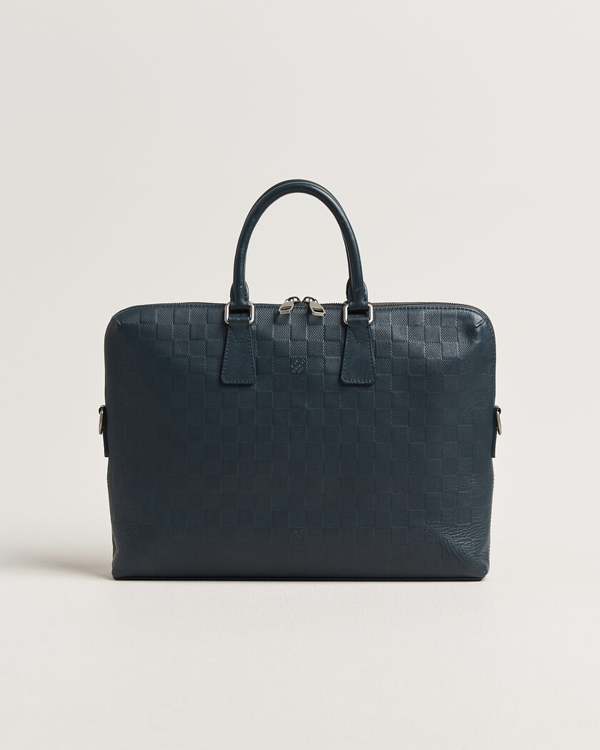 Louis Vuitton Pre-Owned Keepall 55 Bandouliére Damier Graphite at