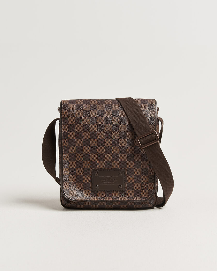 Louis Vuitton Pre-Owned Crossbody Shoulder Bag Damier Ebene – Brown