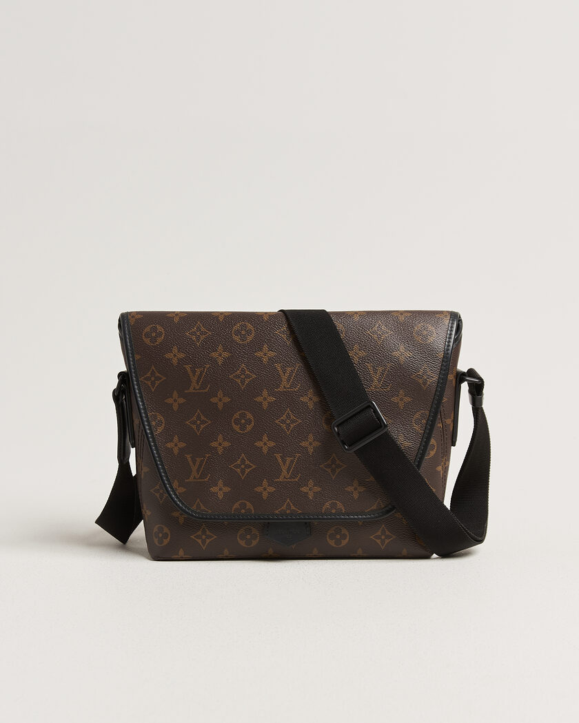 Louis Vuitton Pre-Owned Messenger Bag Monogram Macassar – Brown
