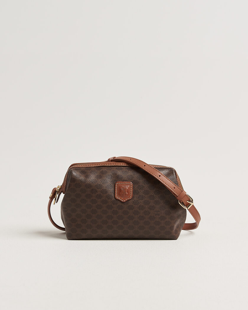 Celine Pre-Owned Macadame Pouch Bag Monogram – Brown