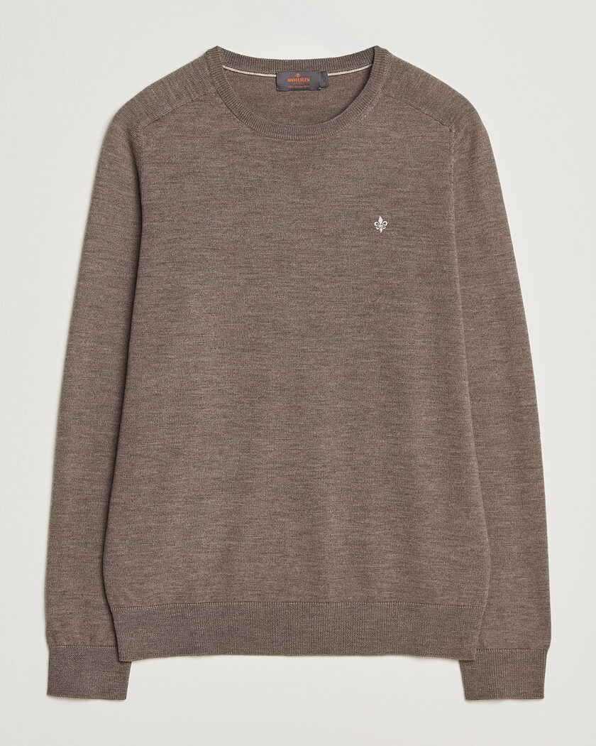 Morris Merino O-Neck Brown – Brown
