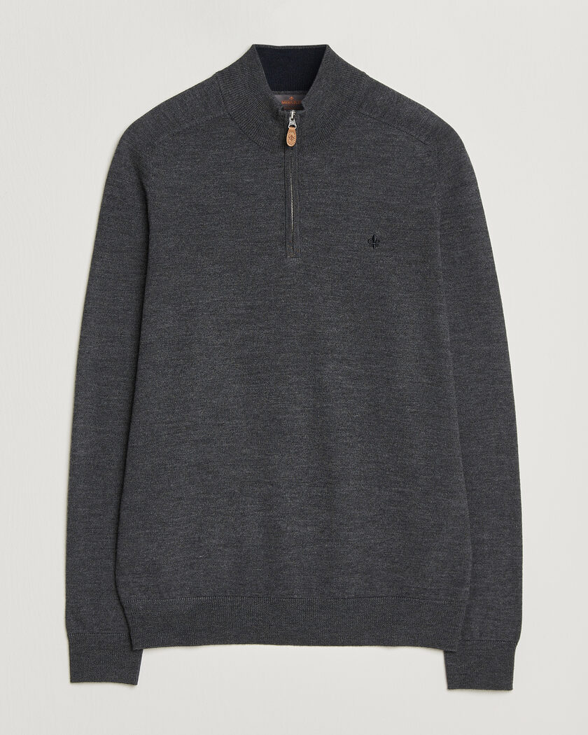 Polo Ralph Lauren Double Knit Jaquard Half Zip Sweater Andover