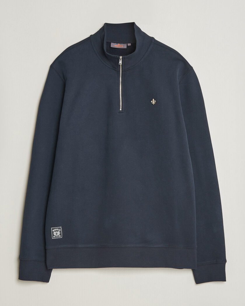 Morris Brandon Lily Half Zip Old Blue – Blue