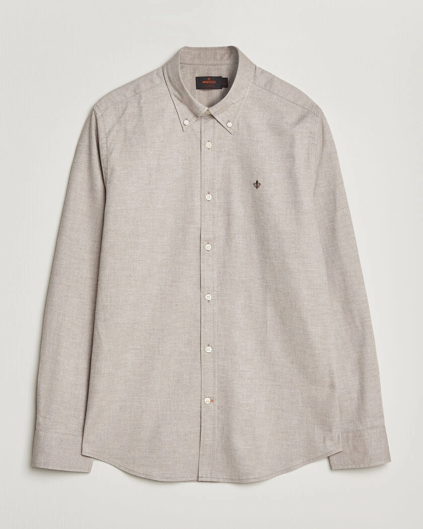  Morris Watts Flannel Shirt Khaki – Beige
