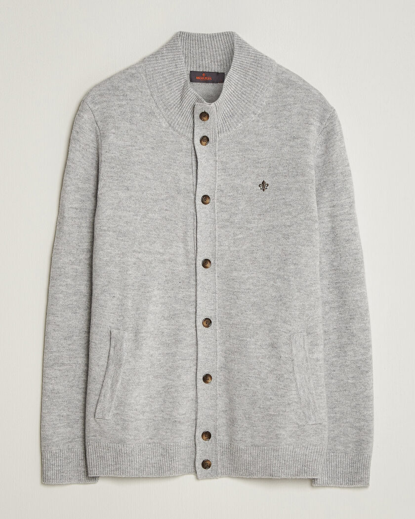 Morris Hertford Button Cardigan Grey – Grey
