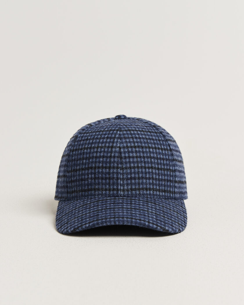 Brunello Cucinelli Cotton Baseball Cap Navy at CareOfCarl.com
