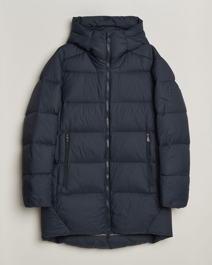 Sail Racing Cloud Down Hooded Parka Dark Navy – Blue