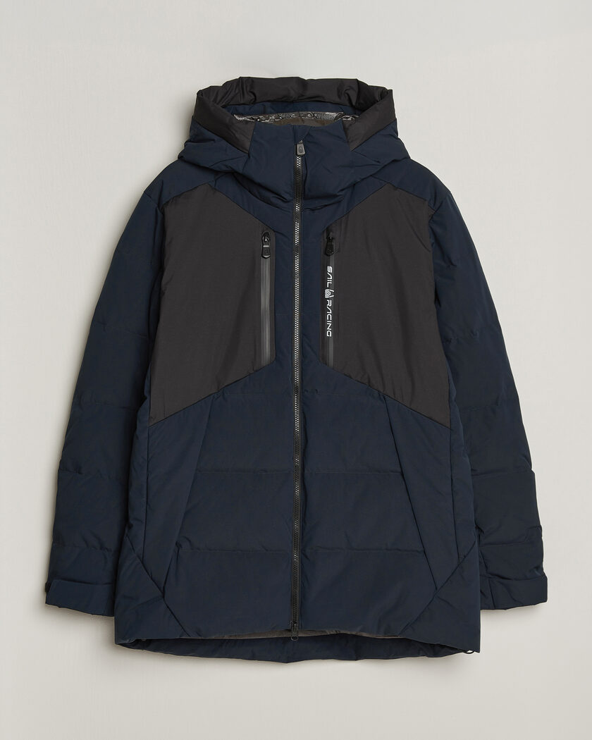 Sail Racing Patrol Down Hooded Jacket Dark Navy – Blue