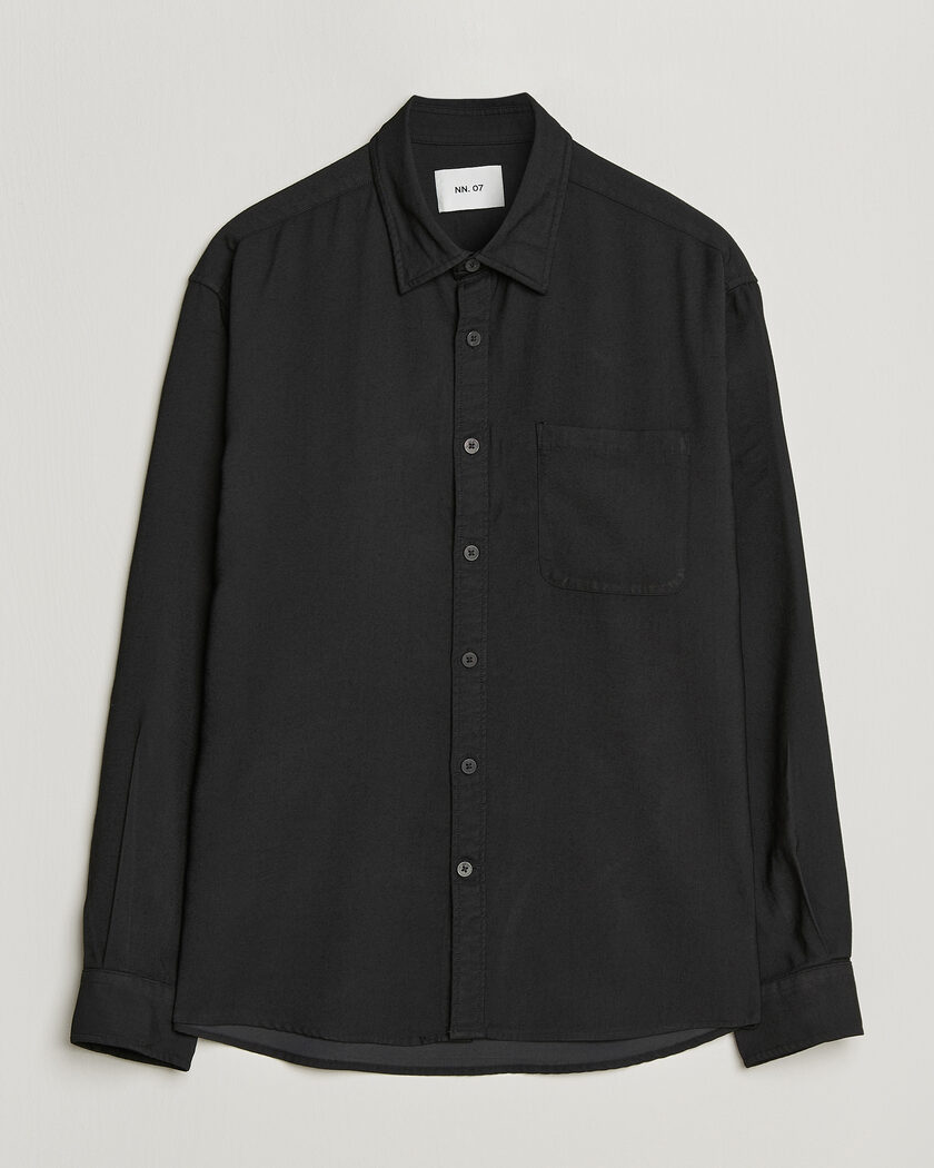  NN07 Deon Viscose Shirt Black – Black