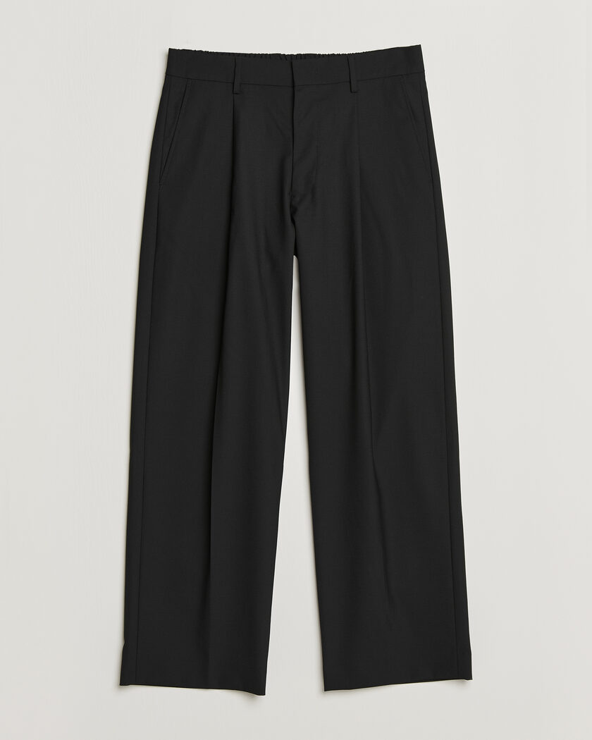 NN07 Kay Wool Trousers Black – Black