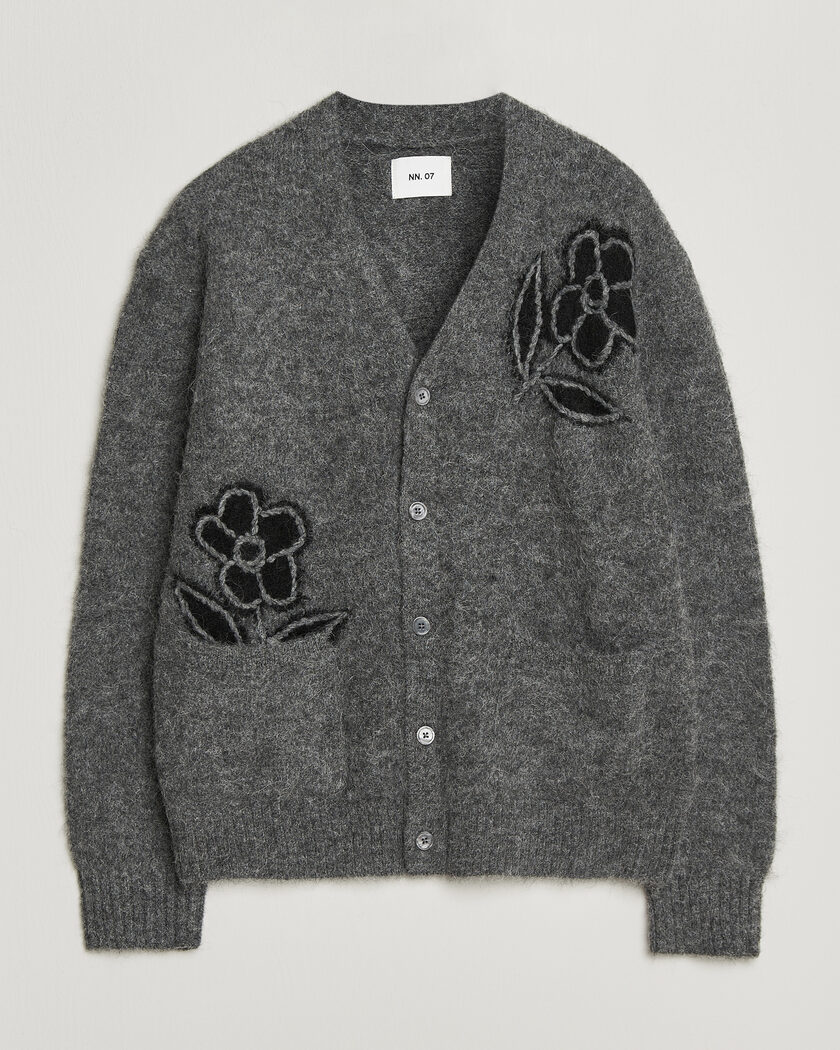 John Smedley Petworth Extra Fine Merino Cardigan Faulkner Brown at