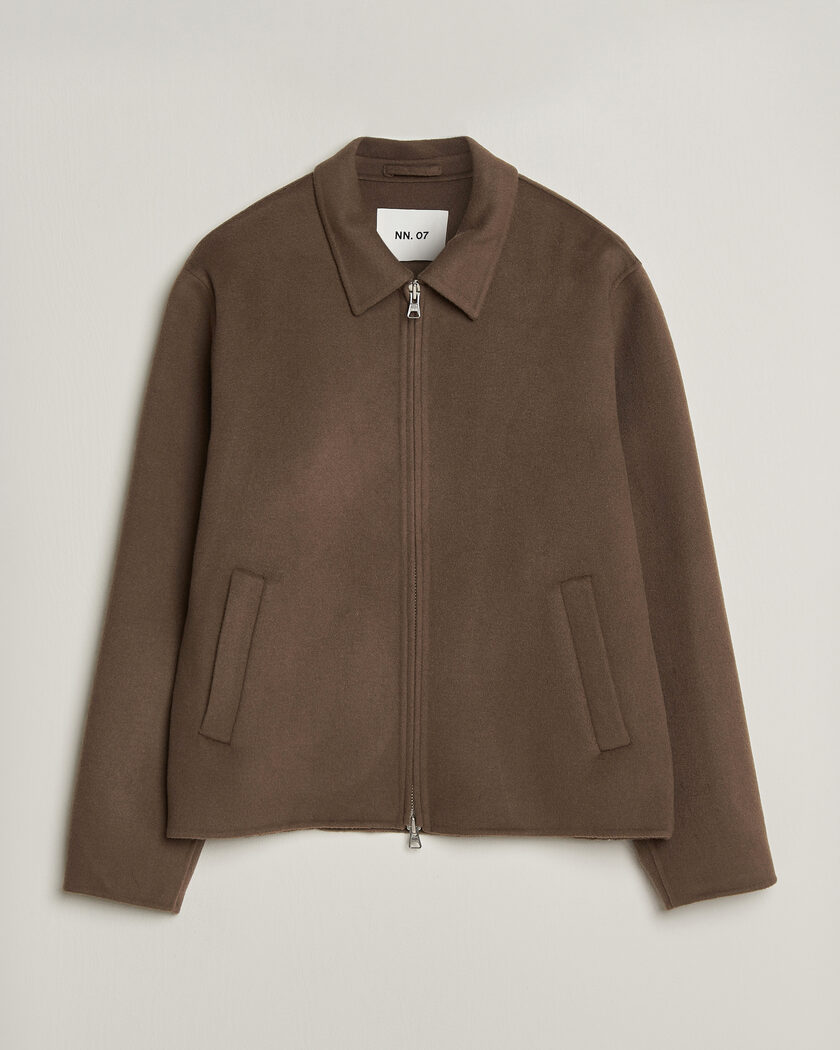 NN07 Arlo Wool Jacket Desert Clay – Beige