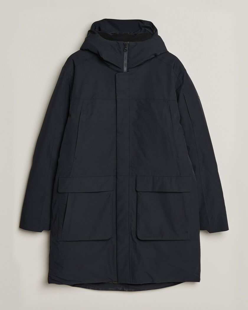 Scandinavian Edition Guard II Padded Parka Midnight Blue – Blue