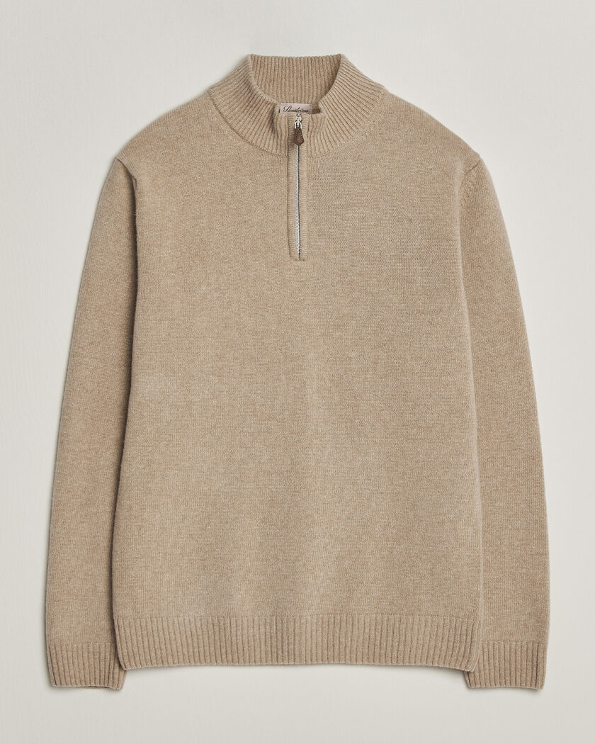 マロンページ Morris Darmon Half Zip Beige at CareOfCarl.com