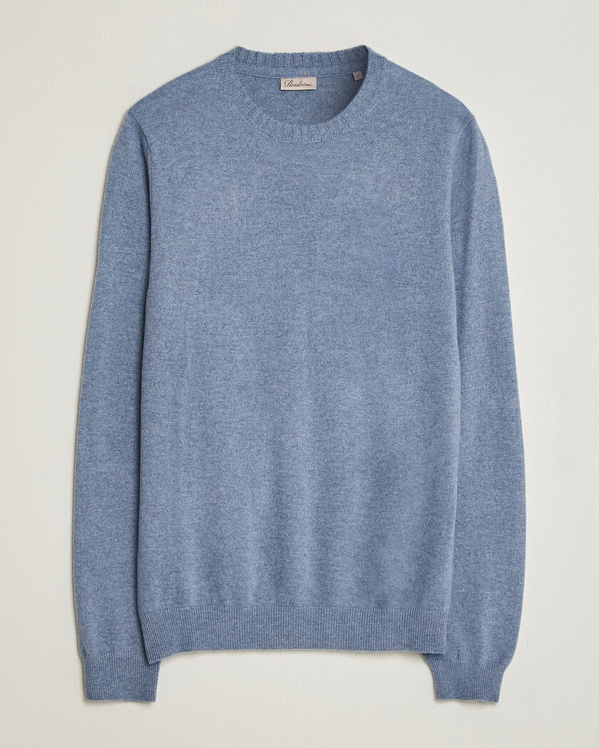 Stenströms Cashmere Crewneck Light Blue – Blue