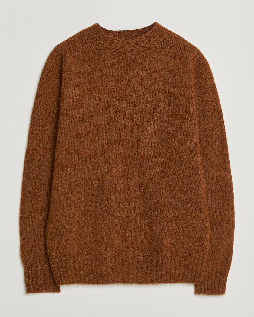 Stone Island Knitted Lambwool Sweater Black at CareOfCarl.com