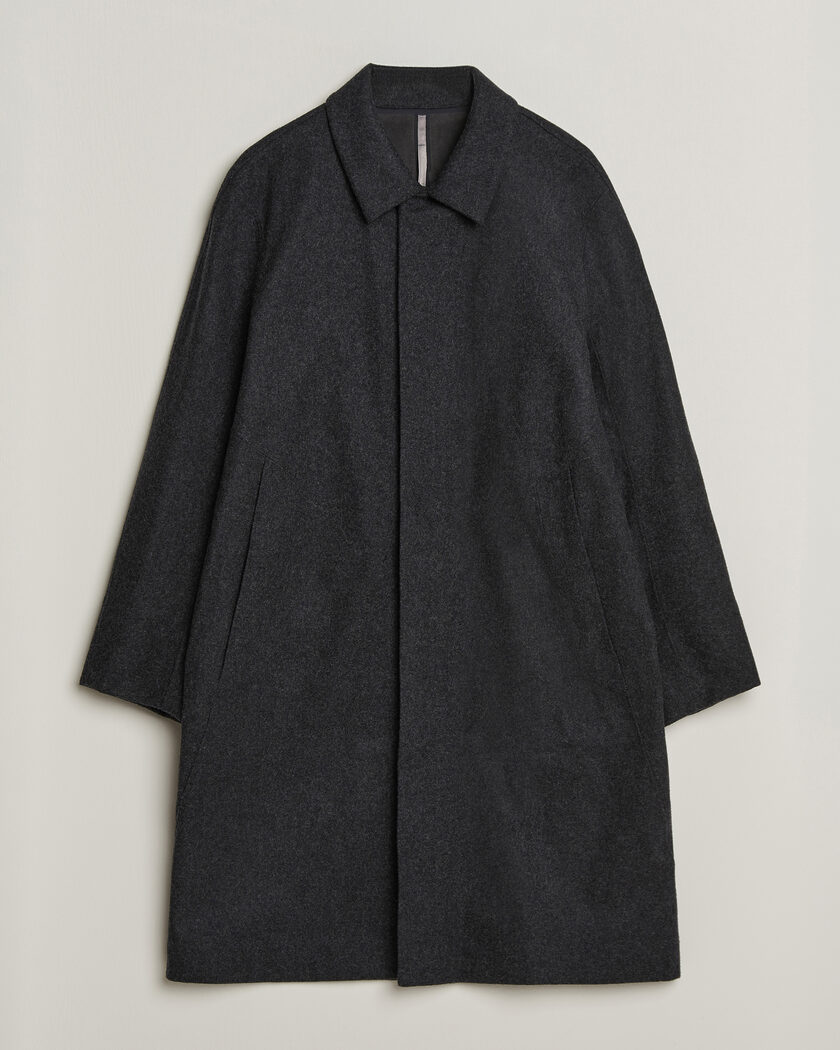 Arc'teryx Veilance Alar Wool Coat Black – Black