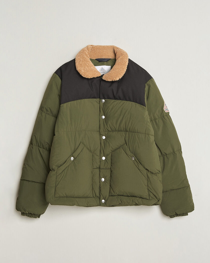 Pyrenex Fiery Down Jacket Deep Khaki – Green
