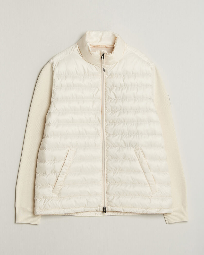 Gant Tournament Mixed Media Jacket Cream – White