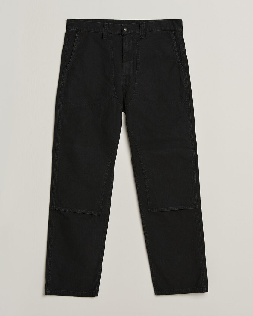 新品✨JIL SANDER チノパン 綿100% ブラック 34 Jil Sander Drawstring Trousers Black at CareOfCarl.com