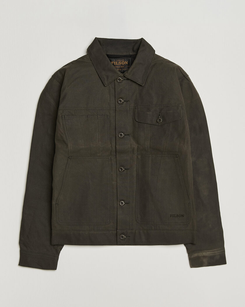 Barbour Lifestyle Classic Beaufort Jacket Olive at CareOfCarl.com