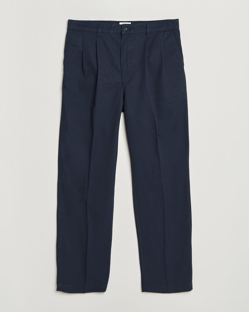 Dockers Original Pleated Chino Loose Navy – Blue