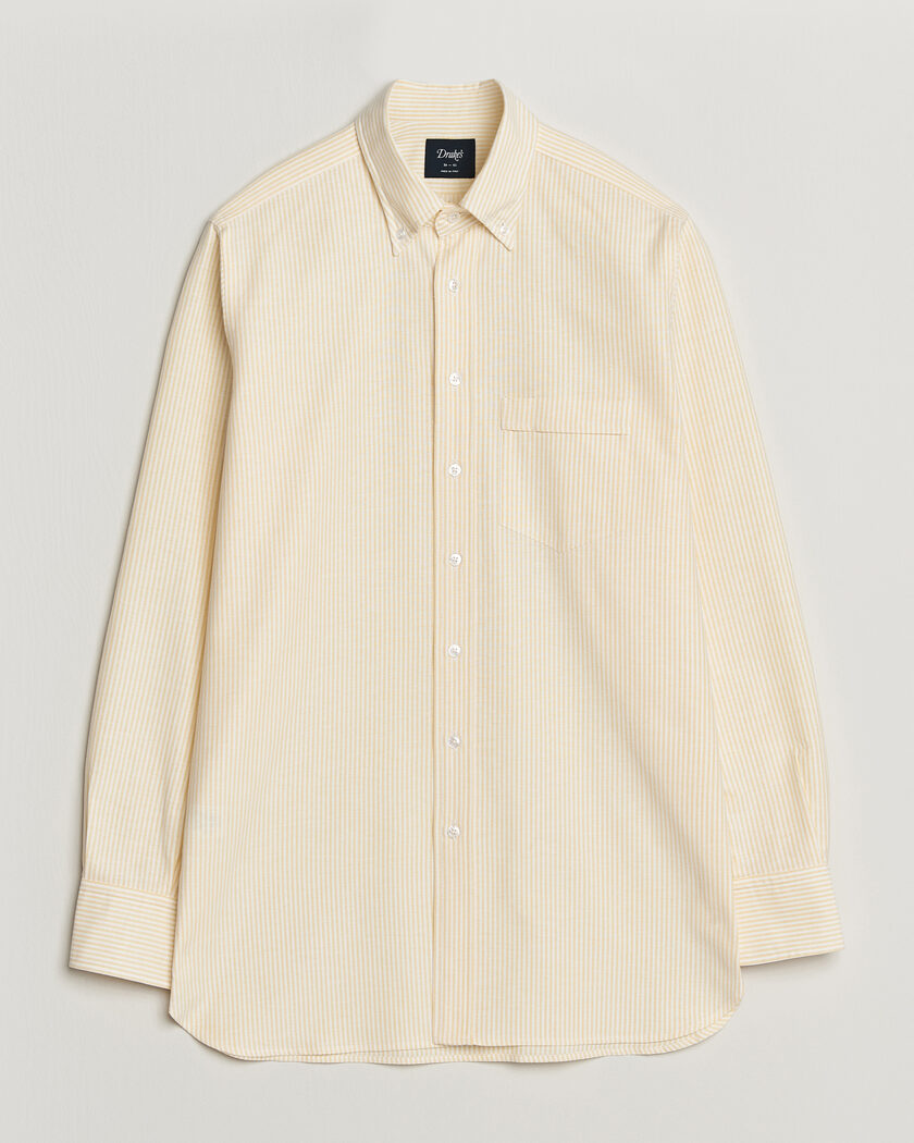 Stone Island Organic Cotton Oxford Shirt Ivory at CareOfCarl.com