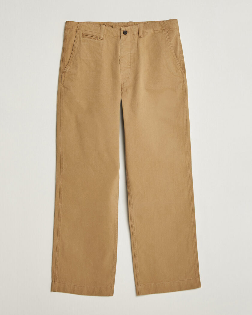 Drake's Twill Officer Chino Beige – Beige