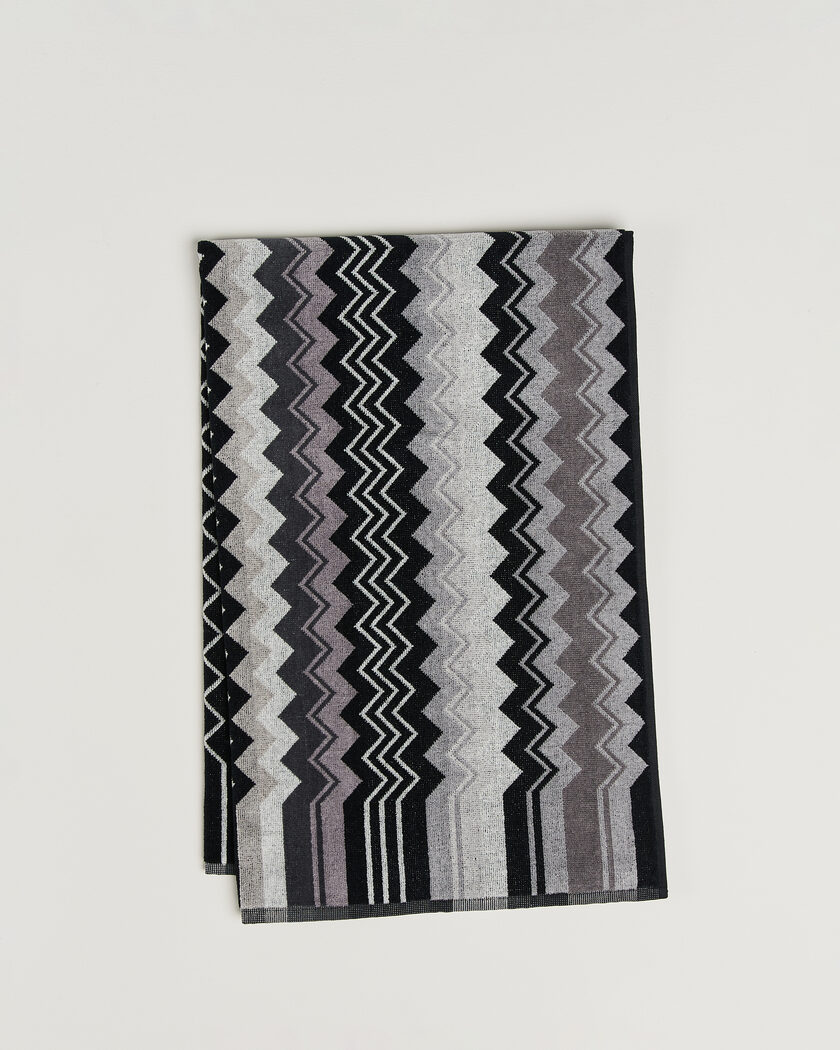 Missoni Home Giacomo Bath Towel 70x115cm Multi Black – Black