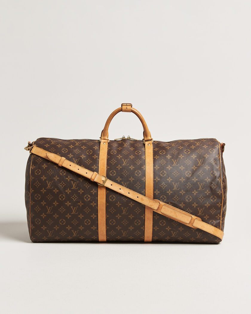 Louis Vuitton Pre-Owned Keepall Bandouliére 60 Monogram – Brown